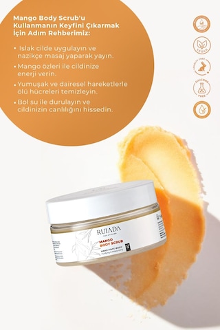 Mango Body Scrub Besleyici Arındırıcı Nemlendirici Vücut Peelingi 250 Ml. Hand-foot-body