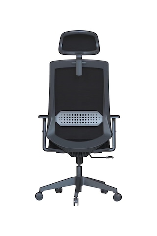 Sun Ergonomik Fileli Ofis Çalışma Koltuğu Siyah, Ayarlanabilir Başlık Ve Bel Desteği, Hareketli Kollar, Tilt Meka Çok Renkli