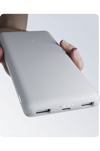 Xıaomı Power Bank 10000mah 22.5w Lıte Lıght Gray Beyaz / Açık Gri