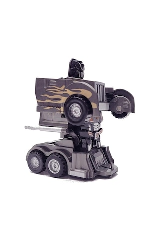 Transformer Tarzı Tıra Dönüşen 14 Cm Optimus Prime Robot Olan Tır Renkli