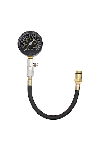 Motor Silindir Kompresyon Test Cihazı Kiti 0-300psı Basınç Ölçer Kontrol Test Aracı Otomotiv
