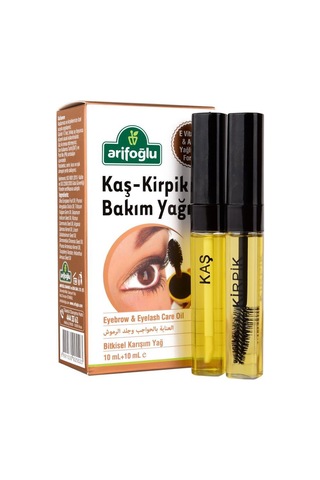 Arifoğlu Argan Yağlı & Doğal E Vitaminli Kaş ve Kirpik Bakım Yağı 2 x 10 ML