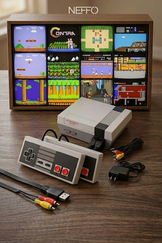 Atari Tv Mini Game Anniversary Edition 620 Oyunlu 2 Kollu Tv Oyun Konsolu