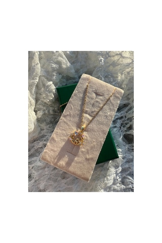 Regina Forest Moon Pendant Altın