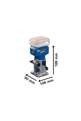 Bosch Glf 18V-8 Freze Makinesi Solo  -06016c6020