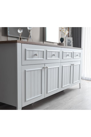 Yalı Modern Dolaplı Çekmeceli Konsol 180 45 84