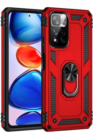 Xiaomi Redmi Note 11 Pro Plus 5G Kılıf Zore Vega Kapak-Rose Gold