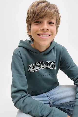 Jack & Jones Çocuk Jjecaleb Sweatshirt Mavi