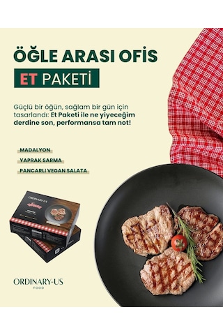 Öğle Arası Ofis Et Paketi