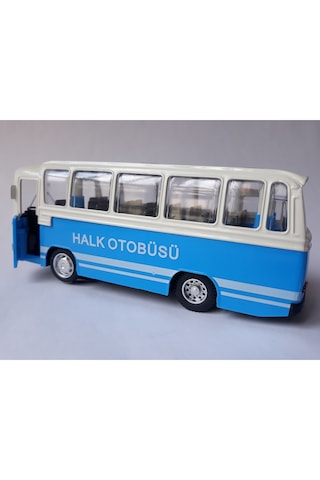 Yolcu Otobüsü Oyuncak Halk Otobüsü Far Işık Ses Kapılar Açılır