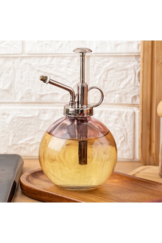 Perotti 15729 350 Ml Cam Yağlık Sirkelik Yağdanlık Şişesi Mor