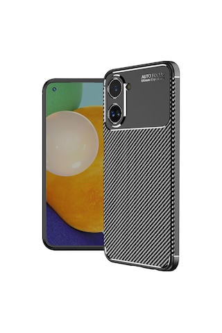 Mobilteam Realme 10 4g Kılıf Negro Silikon Kapak - Siyah Siyah