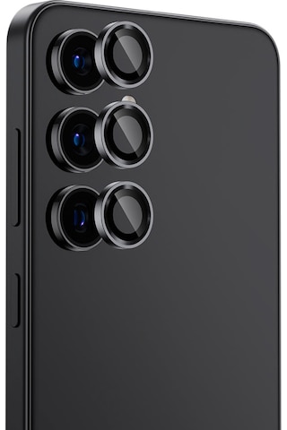 Nettech Samsung Uyumlu Galaxy S26 Safir Lens Kamera Cam Koruyucu Siyah