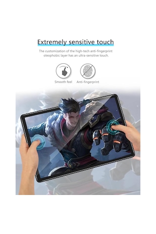 Samsung Galaxy Tab S10 Fe Plus, 13.1 Inch/2025 Uyumlu Şeffaf Kılıf Ve Ekran Koruyucu Set Arka Kapak