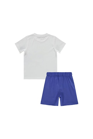 Civil Boys Shark Cool Baskılı 2-5 Yaş Pijama Takımı Beyaz