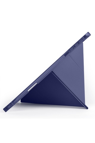Honor Pad 10 12.1 Kılıf Tri Folding Kalem Bölmeli Katlanabilir Standlı Pu Deri Yumuşak Kapak Kapaklı Kılıf