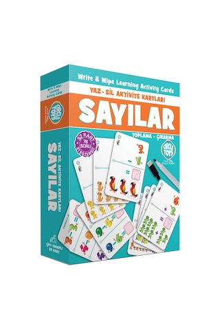Circle Toys Yaz-Sil Sayılar CIRCLE 014