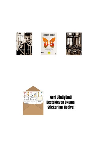 Konuştuğumuz Gibi Uzaklara + Yaz + Çok Güldük, Ağlamayalım + Okuma Sticker'ları