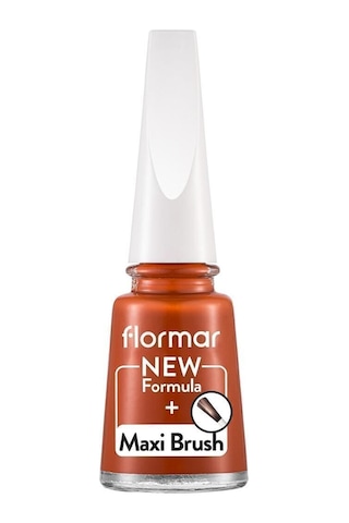 Flormar Nail Enamel Yüksek Pigmentli & Parlak Bitişli Oje Fne-489 Hot Sun