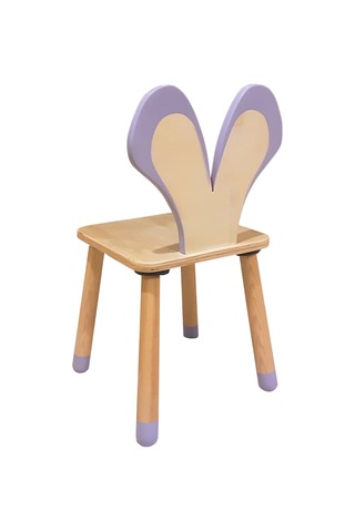 Wood&Joy Renkli Fare Sandalye Gri