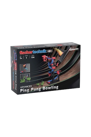 Fischertechnik Ping Pong Bowling Yapım Oyuncağı 114 Parça