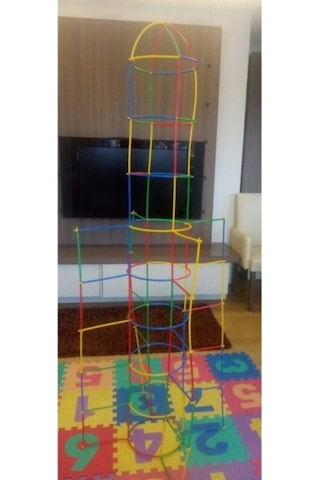 Süper Bambu Çubuklar Sihirbaz Çubuklar Oyuncak Beyin Geliştirici Eğitici 4d Xl 300 Parça