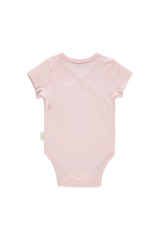 Civil Baby Bebek Organik Çıtçıtlı Badi 0-3 Ay Pembe 14330R008SS1 Pembe