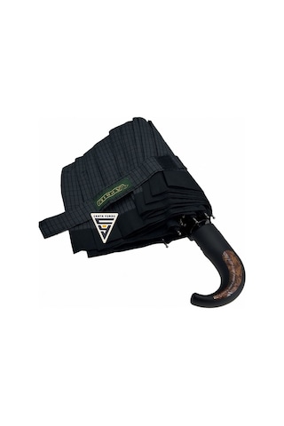 April A-226g A6 Baston Sap 10 Telli Tam Otomatik Şemsiye Siyah