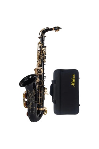 Midex Sf-701 Profesyonel Alto Saksafon Çanta Ve Aksesuar Dahil Mib