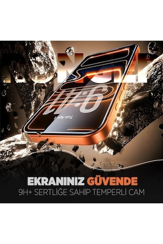 Apple iPhone Uyumlu 17 Pro Max İçin Ekran Koruyucu 9h Sertlik Anti-static Temperli Cam Netlik Ve Dokunmatiği Etkilemeyen Çizik Ve Darbelere Karşı iPhone Uyumlu 17 Pro Max Koruma 2&apos Li Paket