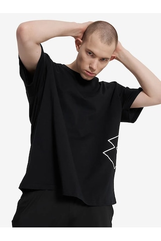 Lotto Erkek Oversize Tişört Lorenzo 363298473 Siyah