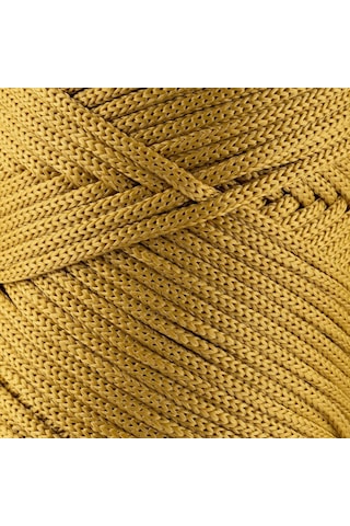 3 Mm - 250 Gr Polyester Makrome Ipi 120 M Polyester Makrome Ip Supla Ip Ve Çanta Ipliği Hardal Diğer