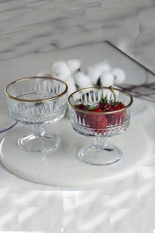 Paşabahçe Elysia Golden Touch Dondurmalık 250cc 2 Li 51749 Paşabahçe Elysia Golden Touch Dondurmalık 250cc 2 Li 51749
