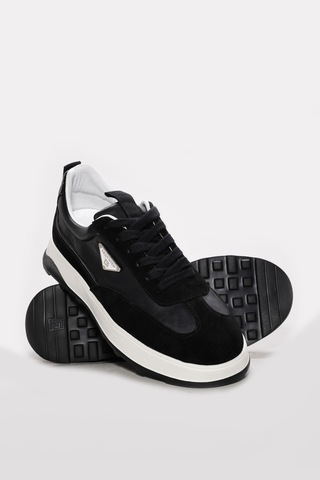 Fast Step Hakiki Deri Erkek Casual Ayakkabı 259ma1421 Siyah