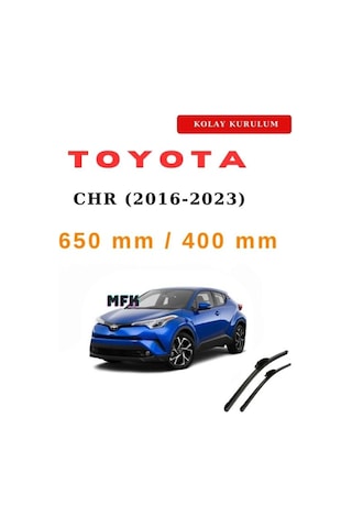 Toyota Chr 2016-2023 Araca Özel Silecek Ön İki Toyota Chr 2016-2023 Araca Özel Silecek Ön İki