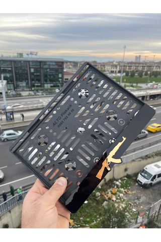 Keleş Özel Tasarım Pleksi Motosiklet Plakalık