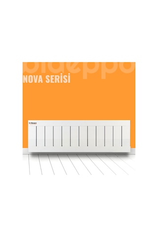 Nova Serisi Alüminyum Radyatör Yükseklik 30 Cm Genişlik 35 Dilim 296 Cm