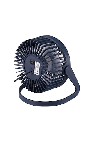 Efn-505 360 Derece Dönüş Taşınabilir Mini Masaüstü Lacivert Usb F