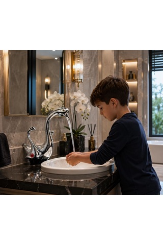 Specıal Ördek Lavabo Bataryası Acar 09.01.203 Altın