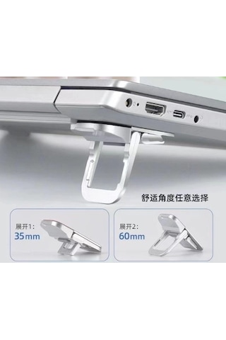 Laptop Stand 2 Kademeli Yükseltme Ayarlı 2 Adet Belirtilmemiş