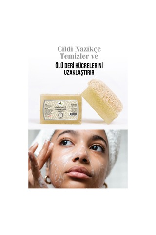 Tubalife Pirinç Özlü ve Kabak Lifli Doğal Sabun 100 G