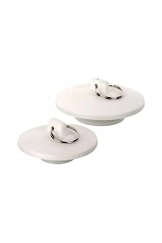 Banyo Küvet Lavabo Tıpası, 2'li Set 0.2mm Kenar Kalınlığı
