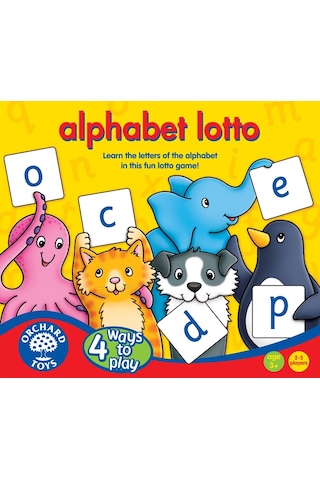 Orchard Alfabe Tombala Alphabet Lotto