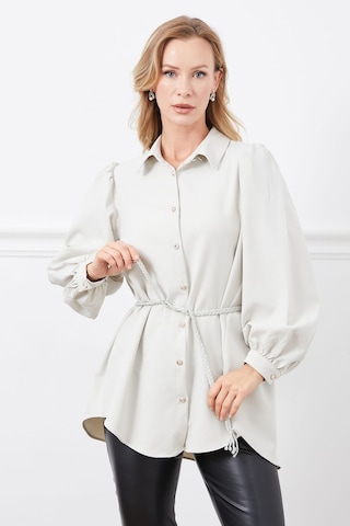 Dparis Örgü Kemerli Gömlek