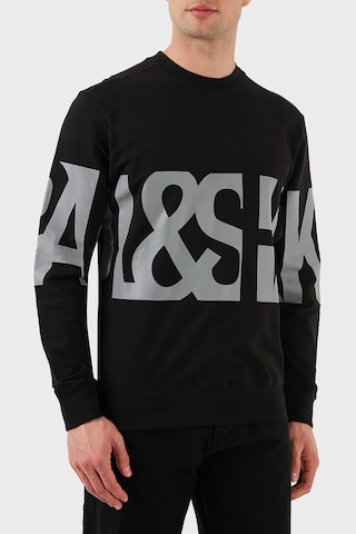 Paul & Shark Erkek Sweat 24411862 011 Siyah Siyah