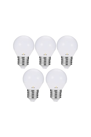 Fosenze E27 7w Led Iç Mekan Ampulü, 220-240v Beyaz Işık, 270 Derece Açılı, 5 Adet Paket
