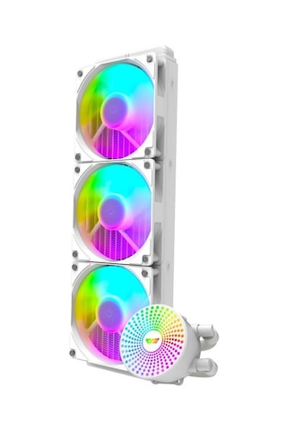 Darkflash Radiant DC-360 360 MM ARGB Sıvı Soğutucu Beyaz