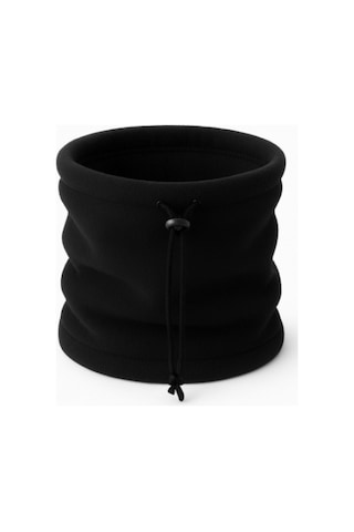 Bawcompany Polar Boyunluk Unisex - Soğuğa Dayanıklı - Bere Olarak Kullanılabilir. Siyah