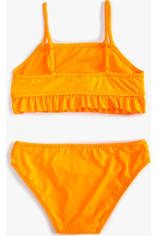 Koton Bikini Takımı Fırfırlı Askılı Fuşya 3skg00024bm 3SKG00024BM332 Fuşya