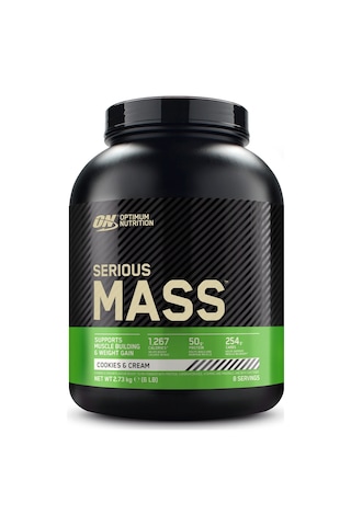 Serious Mass Kurabiye Ve Krema Aromalı Gainer 2.73kg 8 Servis Ve Kas Gelişimi Kurabiye